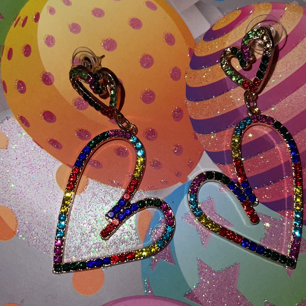 Colorful earrings